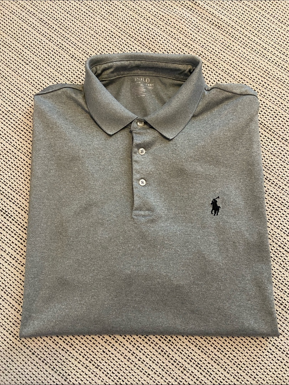 Polo by Ralph Lauren Men's Heather Gray Polo